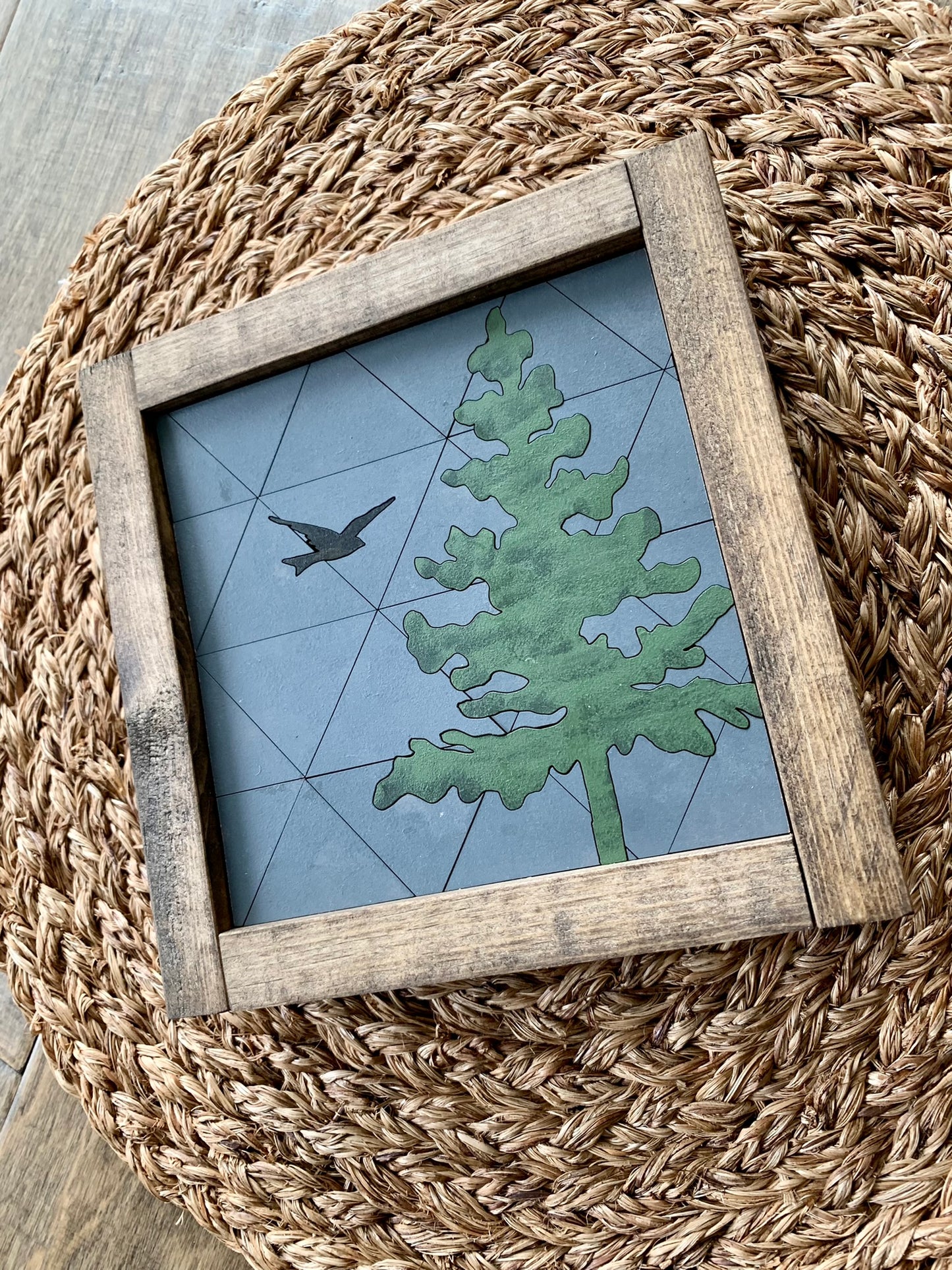 Mosaic Landscapes - Mini Farmhouse Sign