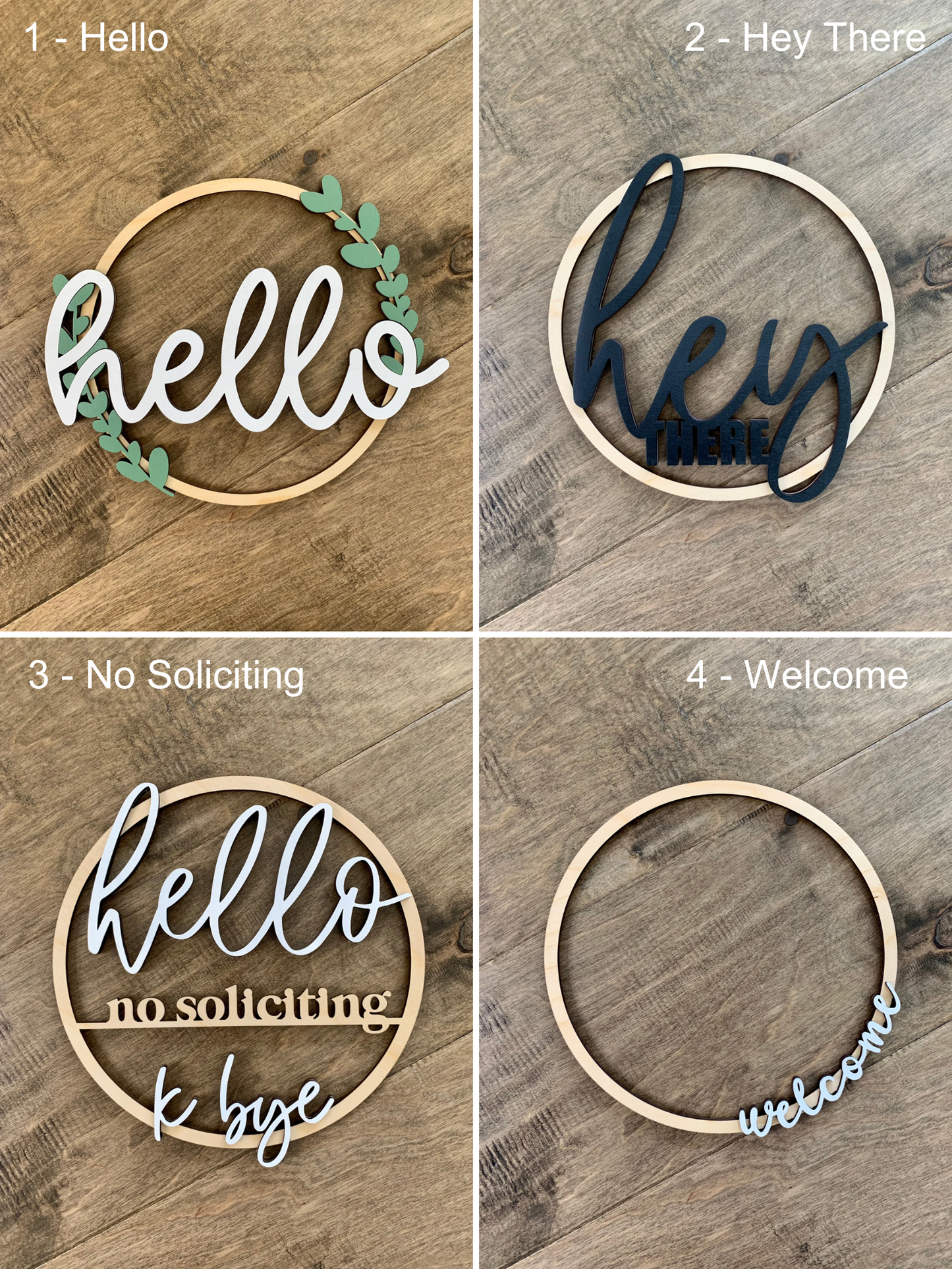 Interchangeable Gold Double Hoop Wreath - Wreaths for Every Season
