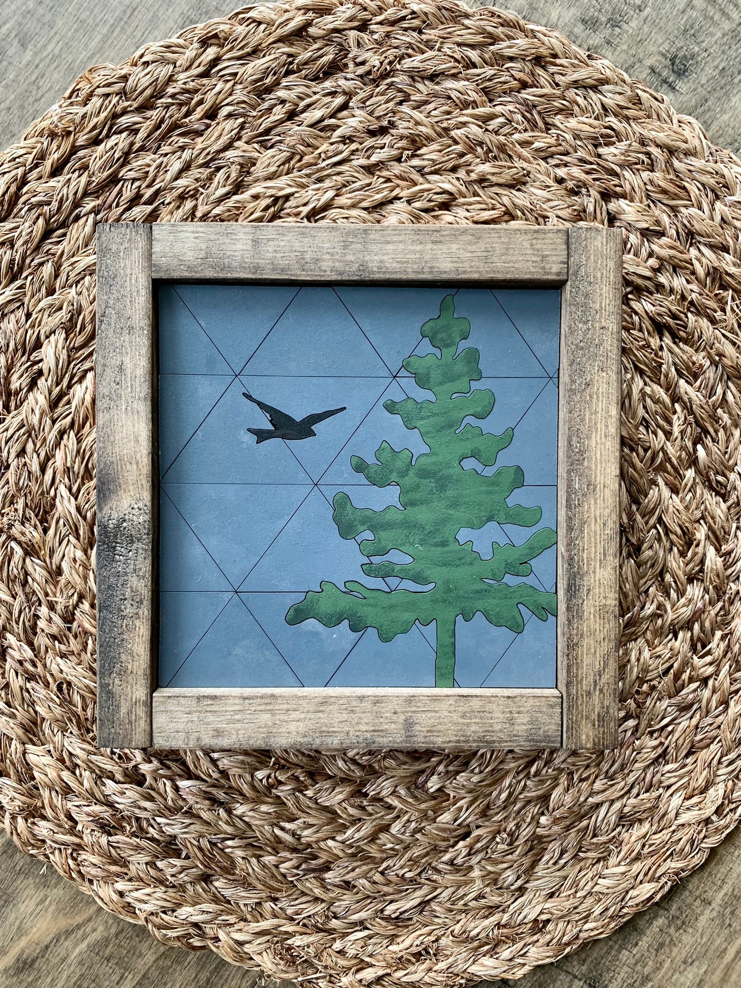 Mosaic Landscapes - Mini Farmhouse Sign
