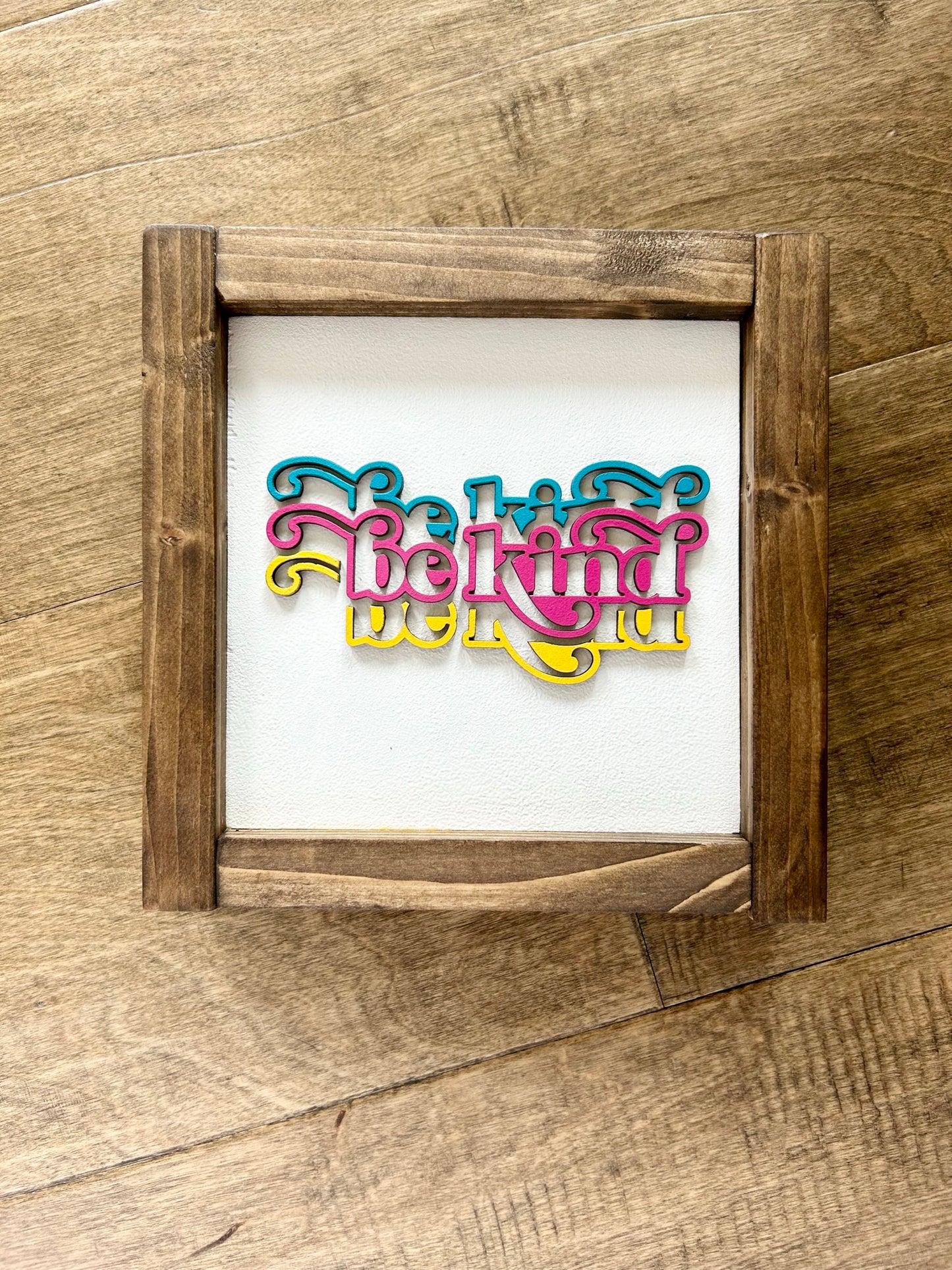 Everyday Farmhouse Wood Sign - Be Kind Sign