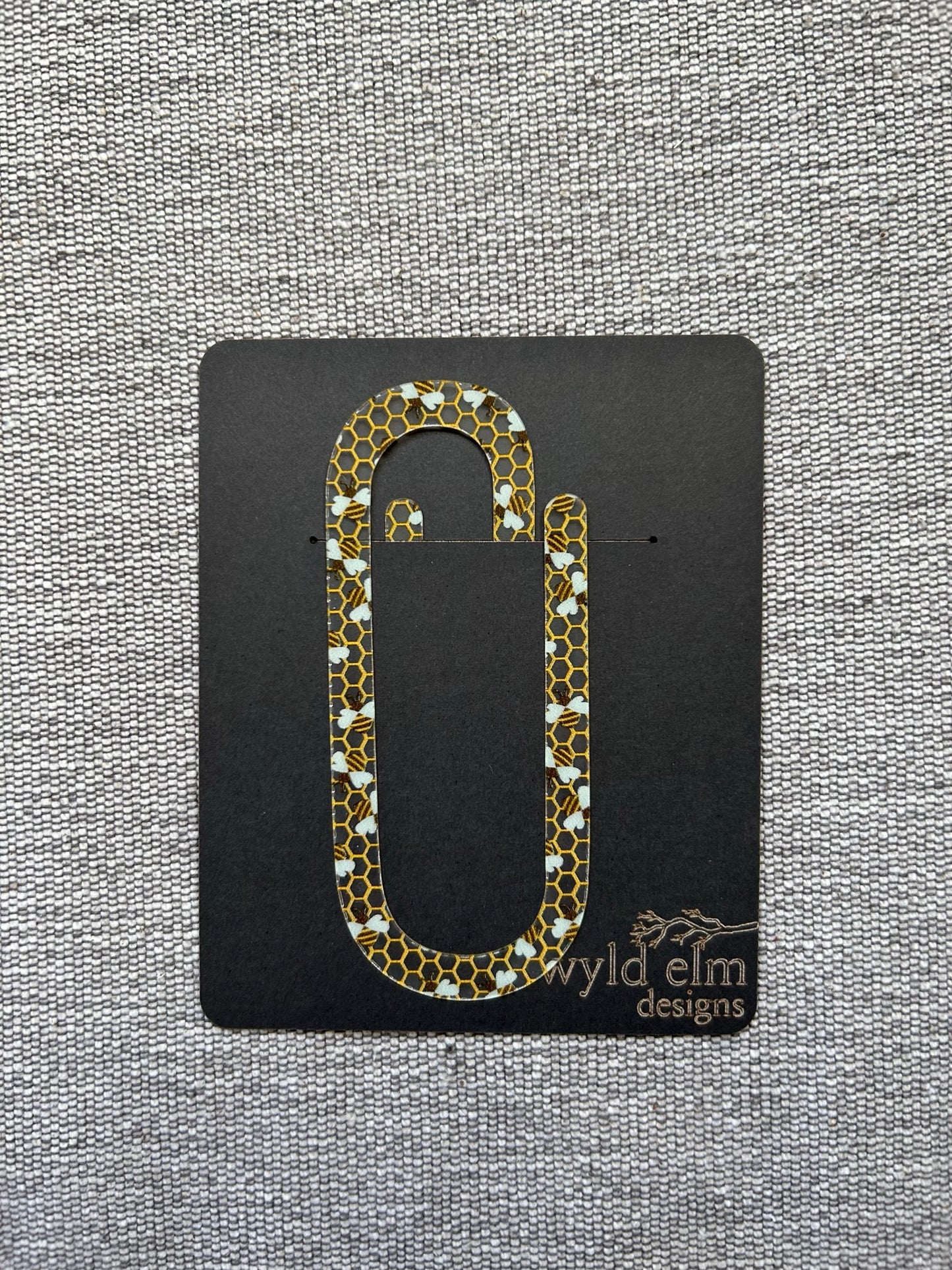 Paper Clip Shaped Bookmarks