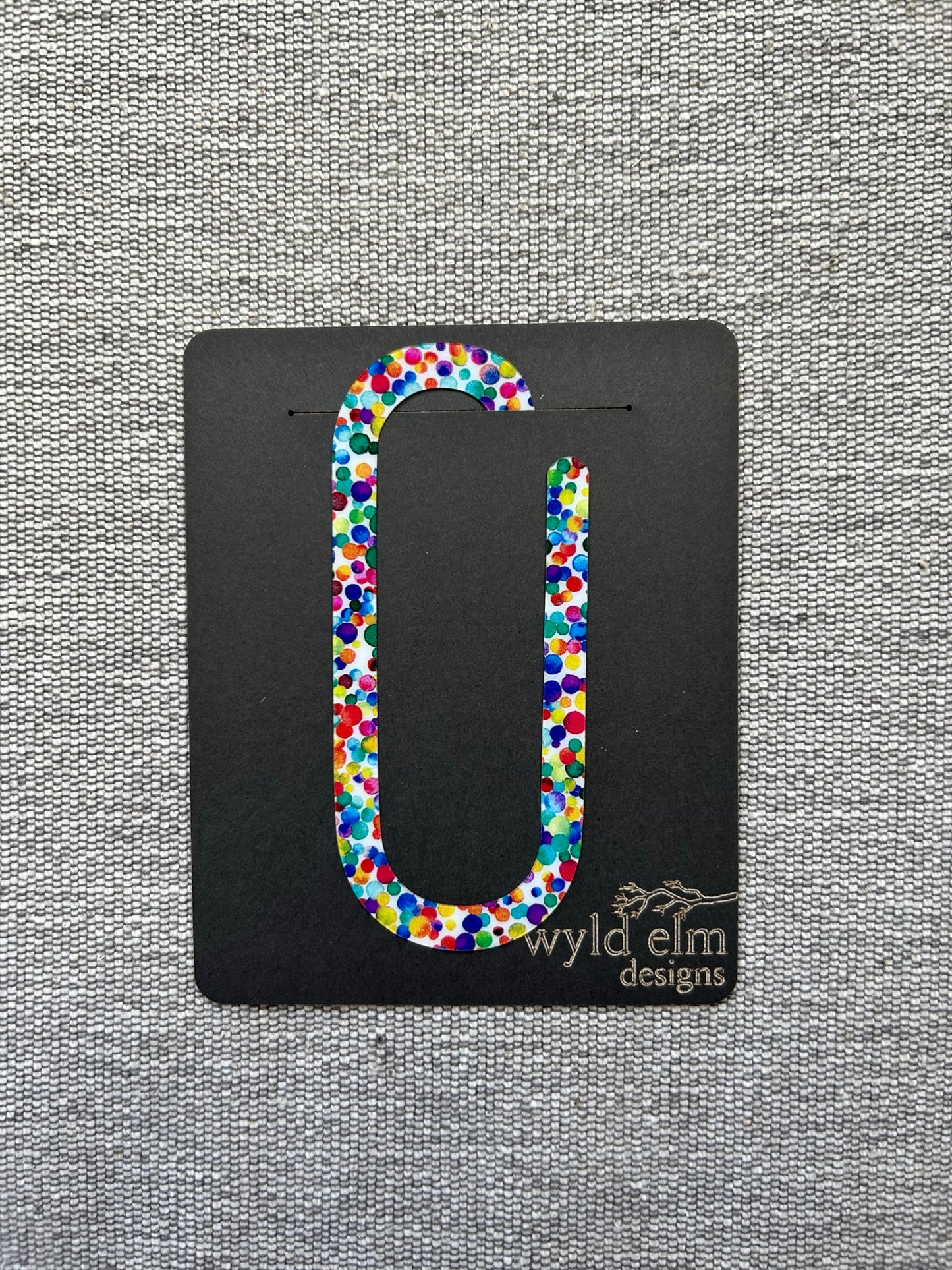 Paper Clip Shaped Bookmarks