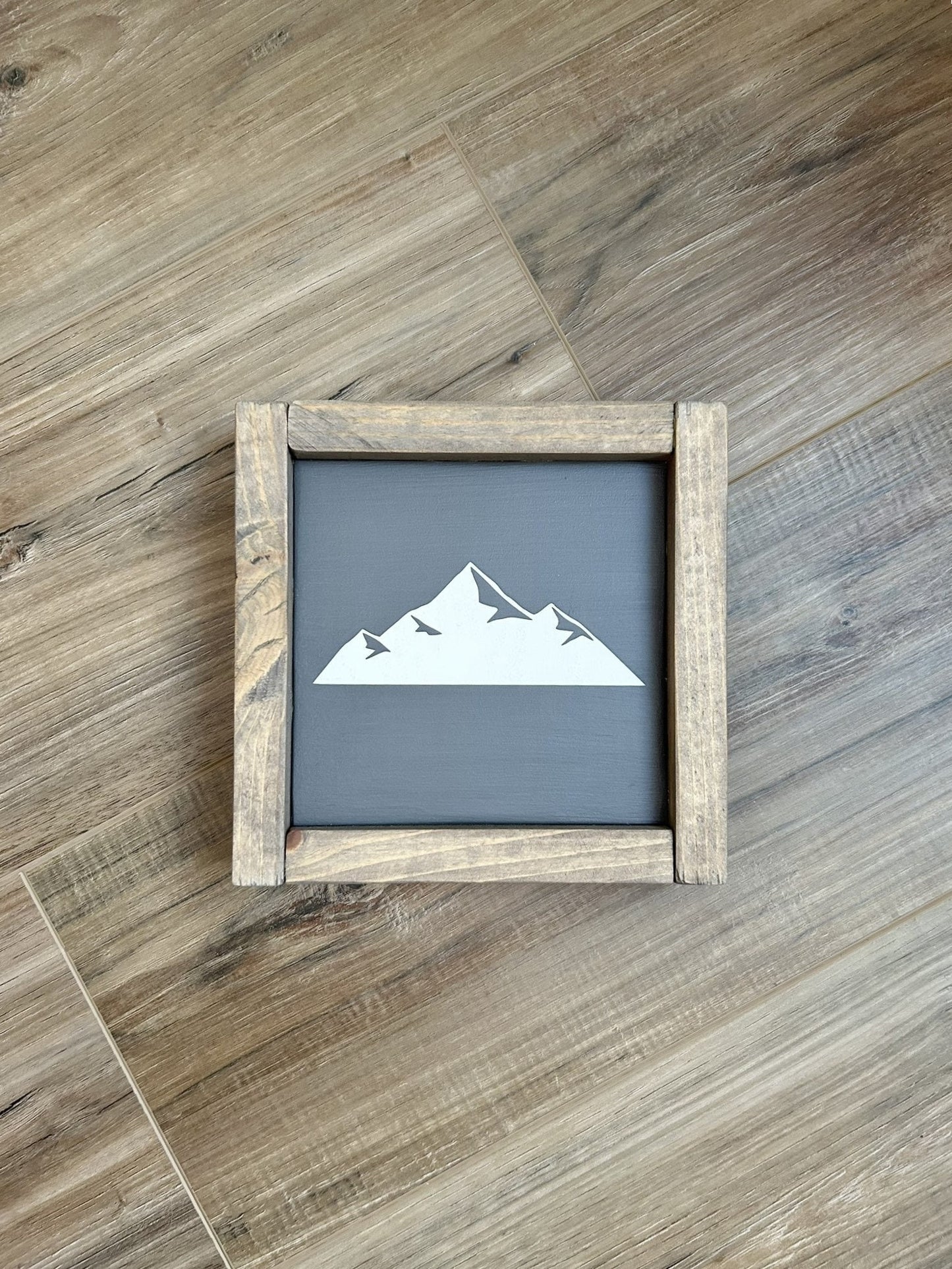 Mountain - Mini Farmhouse Sign